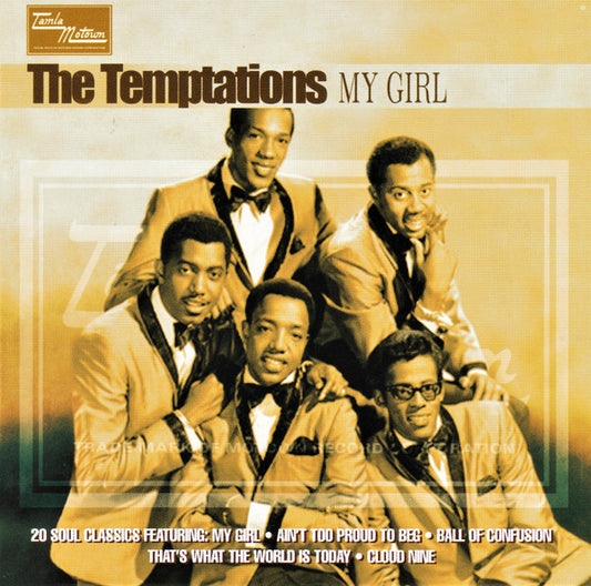 Temptations - My Girl (2001 CD) Mint
