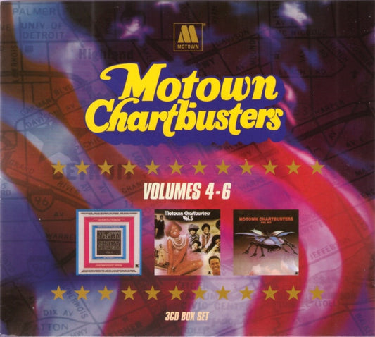 Various - Motown Chartbusters Vol.4-6 (1999 Triple CD Set) Mint