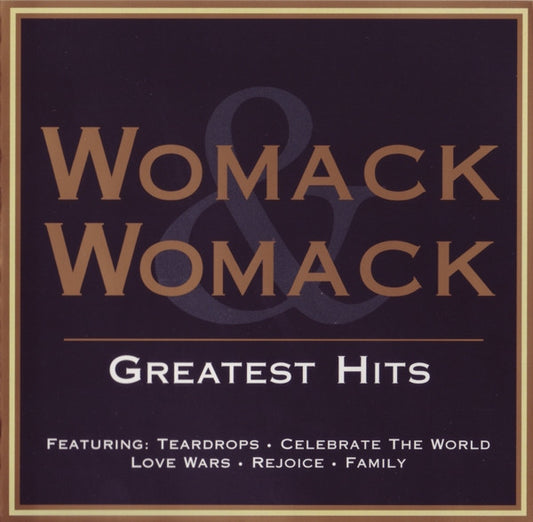 Womack & Womack - Greatest Hits (1993 CD) NM