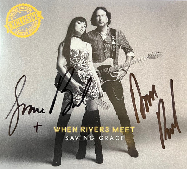When Rivers Meet - Saving Grace (2021 Limited Edition CD Fully Signed) Mint