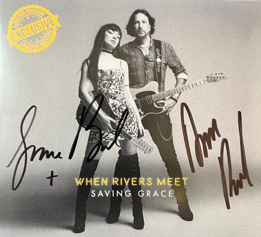 When Rivers Meet - Saving Grace (2021 Limited Edition CD Fully Signed) Mint