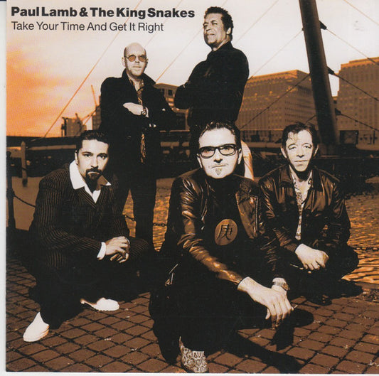 Paul lamb & the King Snakes - Take Your Time... (2000 CD) VG+