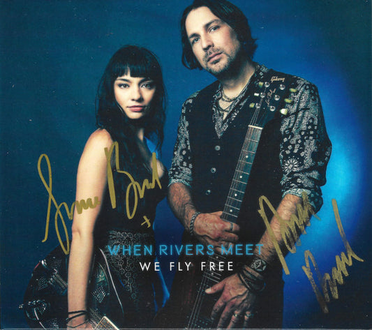 When Rivers Meet - We Fly Free (2020 CD Fully Signed) NM