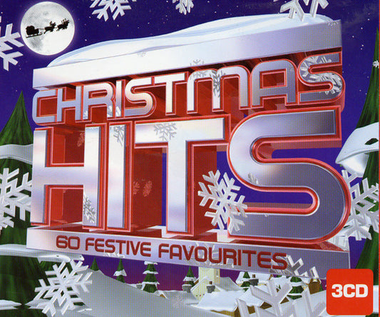 Various - Christmas Hits ~ 60 Festive Favourites (2004 Triple CD) VG+