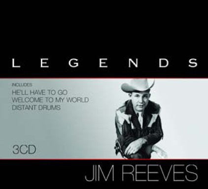 Jim Reeves - Legends (2005 Sony 3 CD Box Set) Mint