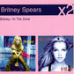 Britney Spears - Britney / In the Zone (Rare 2007 Disc box Slider DCD) NM