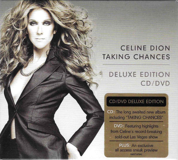 Celine Dion - Taking Chances (2007 Deluxe Edition CD + DVD) NM