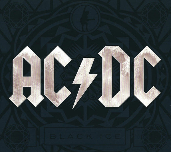 AC/DC - Black Ice (2008 White Embossed Digi-Pak CD) VG+