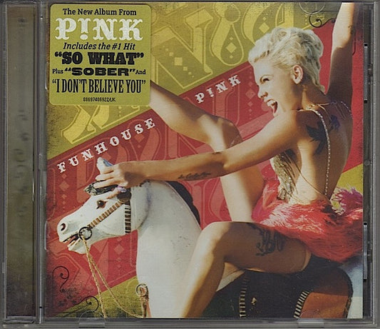 P!nk [Pink]- Funhouse (2008 CD) VG+