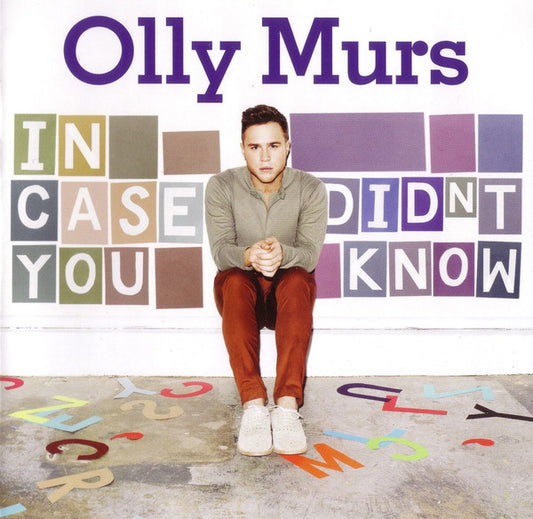 Olly Murs - In Case You Didn't Know (2012 CD) NM