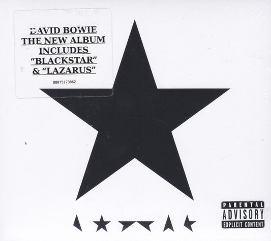 David Bowie -★ Blackstar (2016 Digi-Pak CD) Sealed