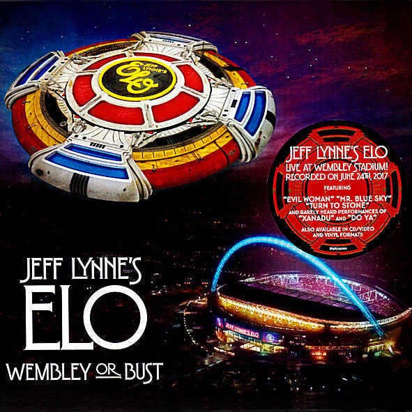 Jeff Lynne's E.L.O - Wembley or Bust (2017 Double CD) Sealed