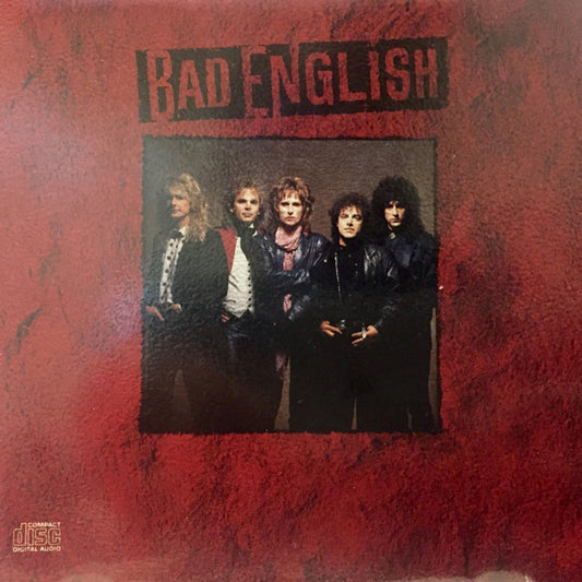 Bad English - Self Titled (1989 Australian CD) Mint