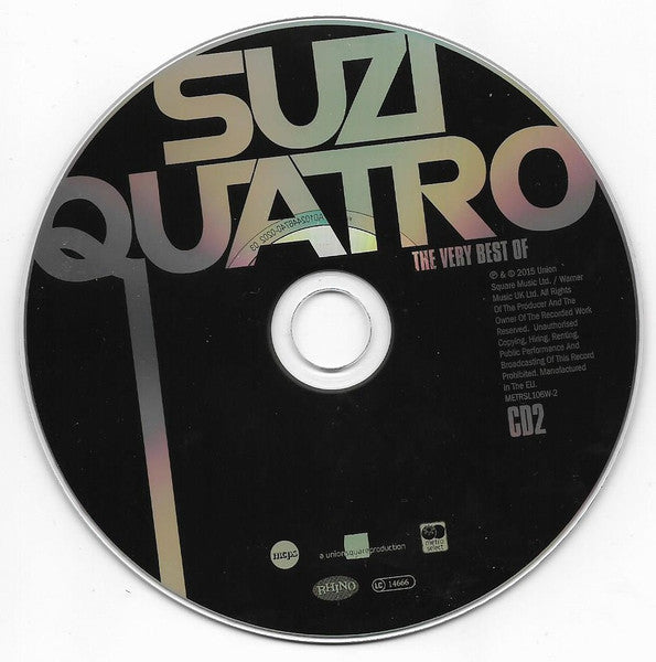 Suzi Quatro - The Very Best Of (2015 DCD) NM