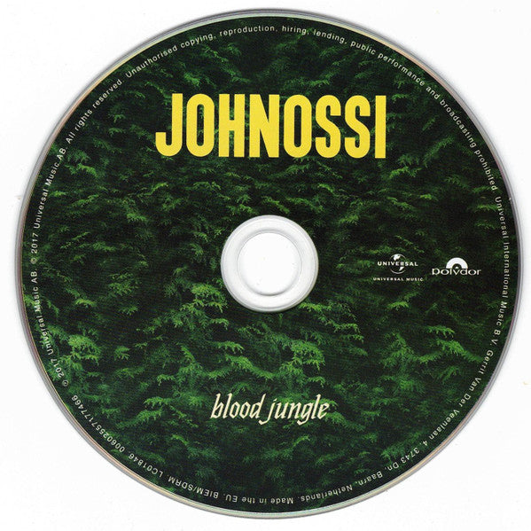 Johnossi - Blood Jungle (2017 CD) Mint