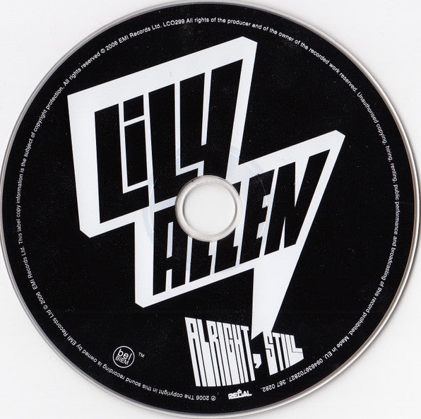 Lily Allen - Alright, Still... (2006 CD) NM