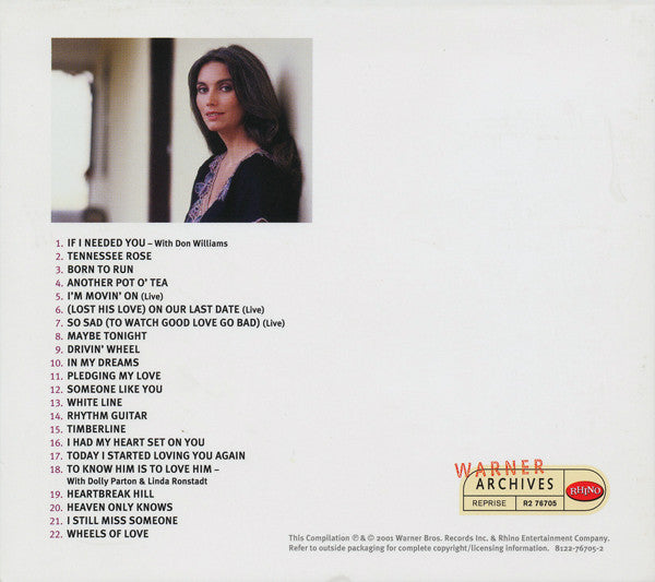 Emmylou Harris - Anthology ~ The Warner | Reprise Years (2001 DCD Box) NM