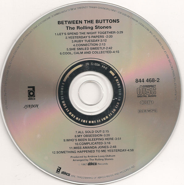 Rolling Stones - Between the Buttons (CD Album) NM