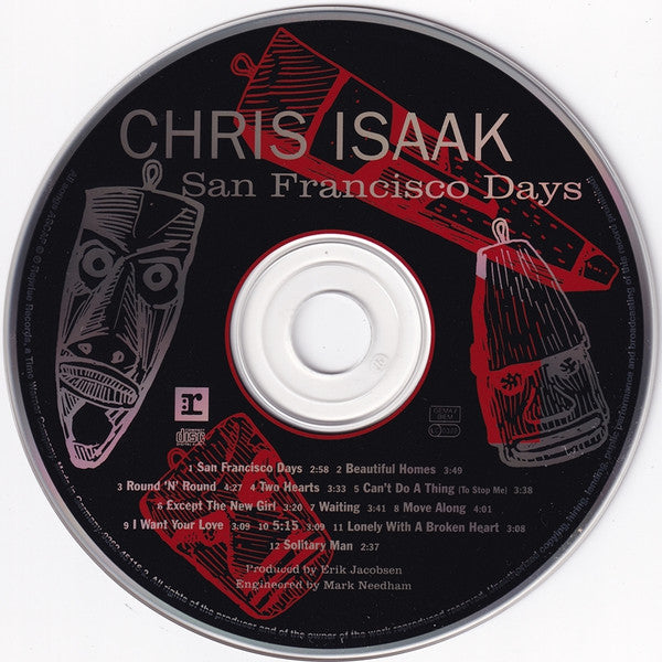 Chris Isaak - San Francisco Days (1993 CD) NM