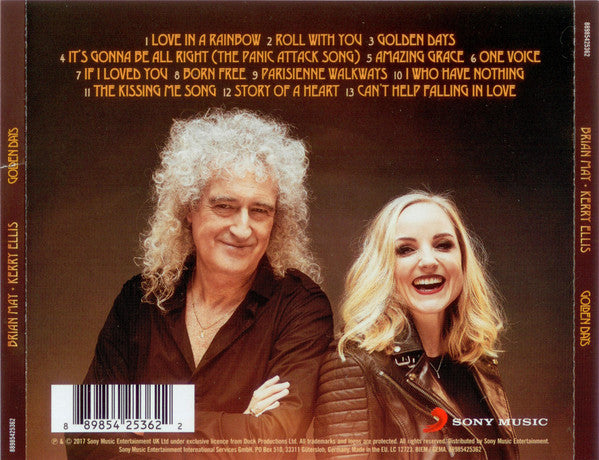 Brian May & Kerry Ellis - Golden Days (2017 CD) Sealed