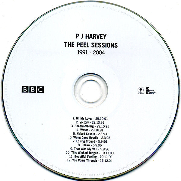 PJ Harvey - The Peel Sessions 1991-2004 (2006 CD) Mint