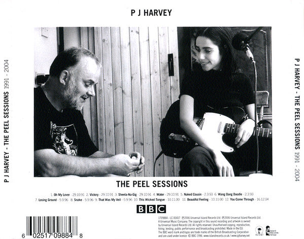 PJ Harvey - The Peel Sessions 1991-2004 (2006 CD) Mint