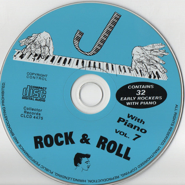 Various - Rock and Roll with Piano Vol. 7 (Dutch CD) NM