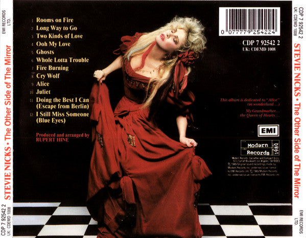 Stevie Nicks - The Other Side of the Mirror (1994 CD) NM