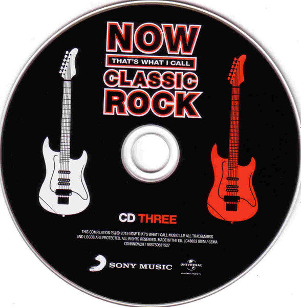 Various - Now Thats What I Call Classic Rock (2015 Triple CD) VG+