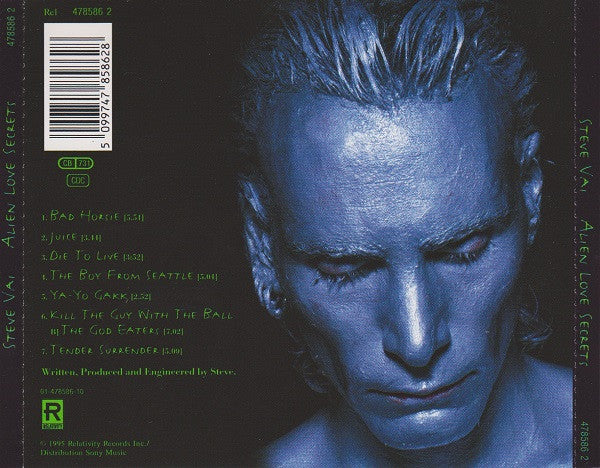 Steve Vai - Alien Love Secrets (1995 CD) NM