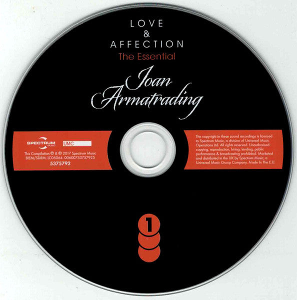 Joan Armatrading - Love & Affection ~ The Essential (2017 3 CD Set) NM