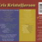 Kris Kristofferson - Who's to Bless../To the Bone (Rare US 2 on 1 CD) NM