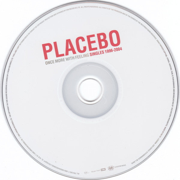 Placebo - Once More with Feeling Singles 1996-2004 (2004 CD) NM