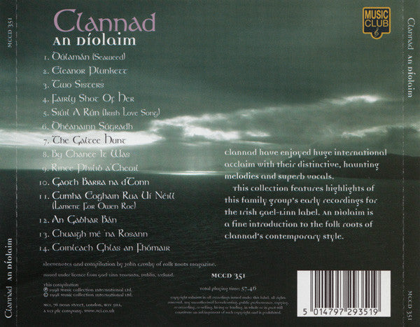 Clannad - An Diolaim (1998 CD) NM