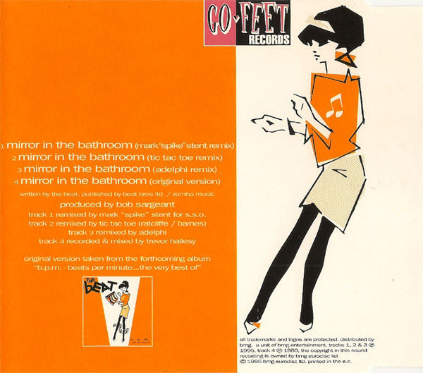 Beat - Mirror in the Bathroom (1996 CD Single) VG+