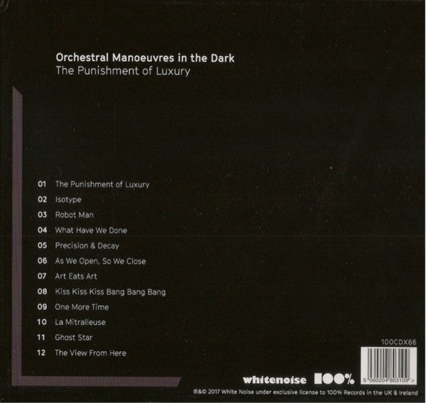 OMD - The Punishment of Luxury (2017 Deluxe Edition CD & DVD) NM