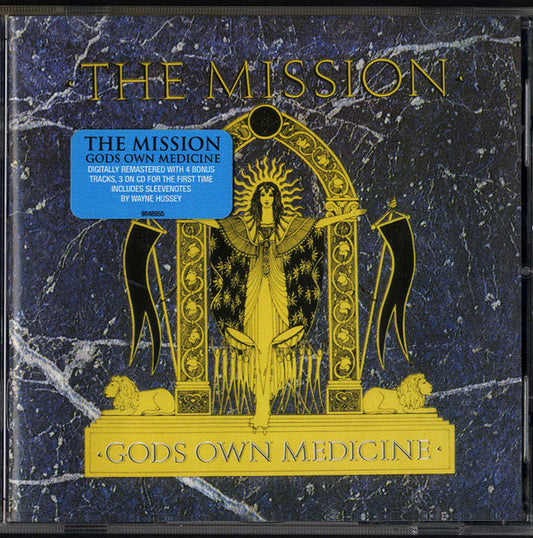 Mission - Gods Own Medicine (2007 CD) VG+