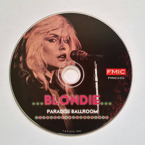 Blondie - Paradise Ballroom (2015 Live CD) VG+