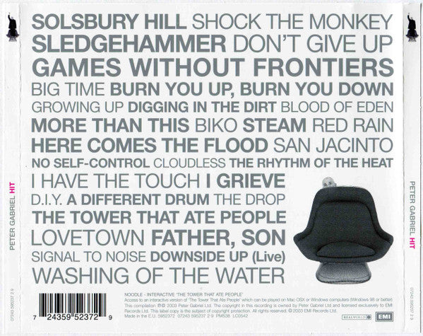 Peter Gabriel - Hit (2003 DCD) NM
