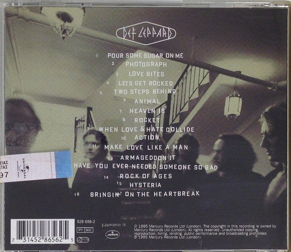 Def Leppard - Vault: Greatest Hits 1980-1995 (1995 CD) VG+