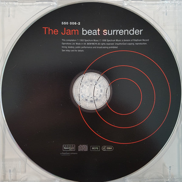 Jam - Beat Surrender (1998 CD) Mint