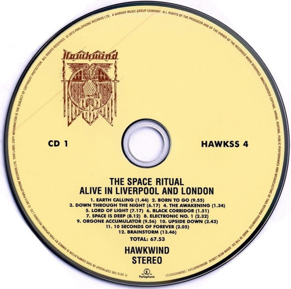 Hawkwind - Space Ritual (2013 Collectors Edition DCD) VG+