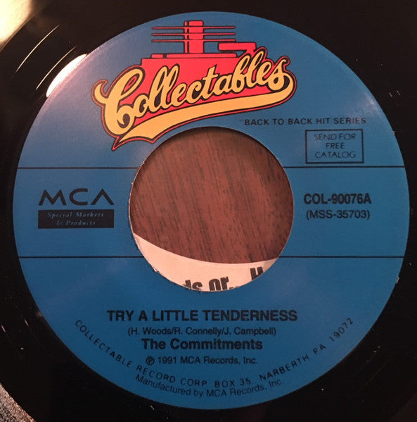 Commitments - Try a Little Tenderness (Vinyl 7" Single US Reissue) Mint