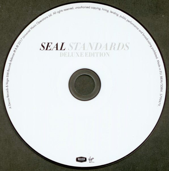 Seal - Standards (2017 Deluxe Edition CD) VG+