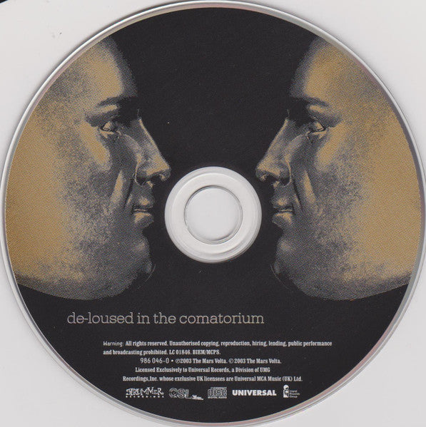 Mars Volta - De-Loused In The Comatorium (2003 UK CD) Mint