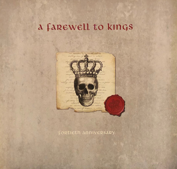 Rush - A Farewell to Kings (2017 TCD 40th Anniversary Edition) VG+