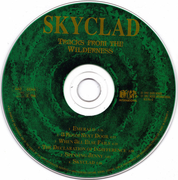 Skyclad - Tracks from the Wilderness (1992 German CD) NM