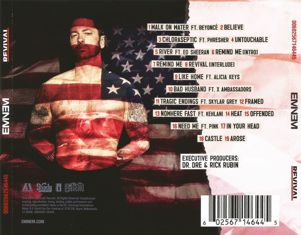 Eminem - Revival (2017 Repress CD) Sealed