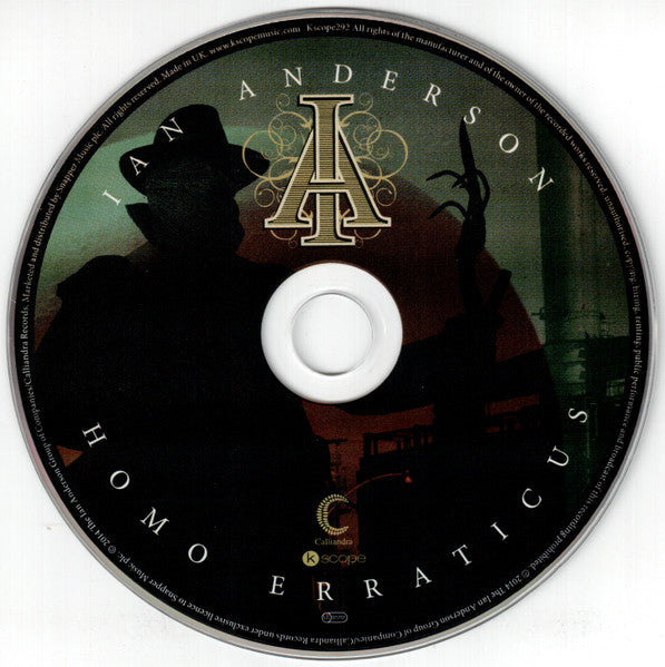 Ian Anderson (Jethro Tull) - Homo Erraticus (2014 CD) NM