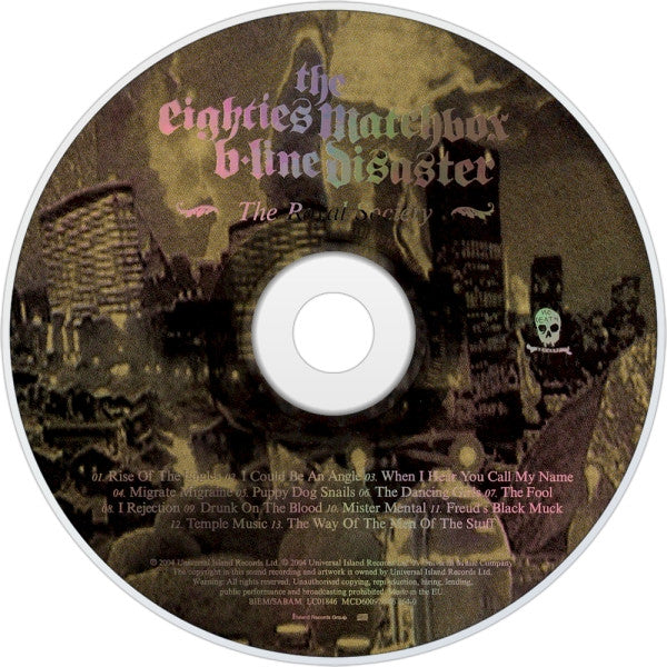Eighties Matchbox B-Line Disaster - The Royal Society (2004 CD) NM
